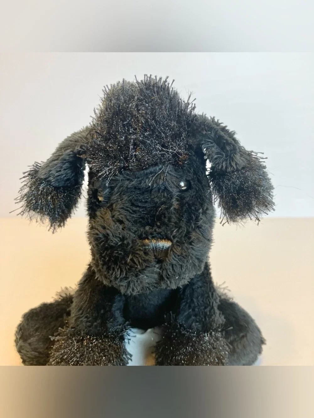 Ganz Webkinz Black Poodle & Lil‎ Kinz Black Poodle HM191 + HS191 Plush Set